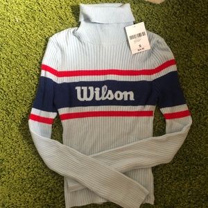 Wilson x Forever 21 knit long sleeve turtleneck